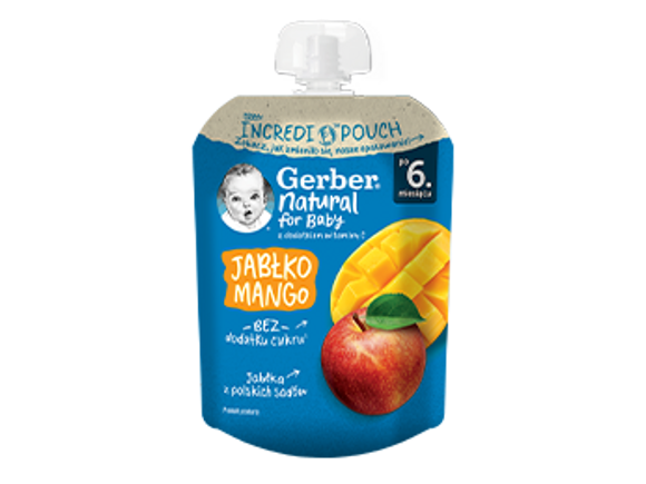 GERBER DESEREK Jabłko, mango
