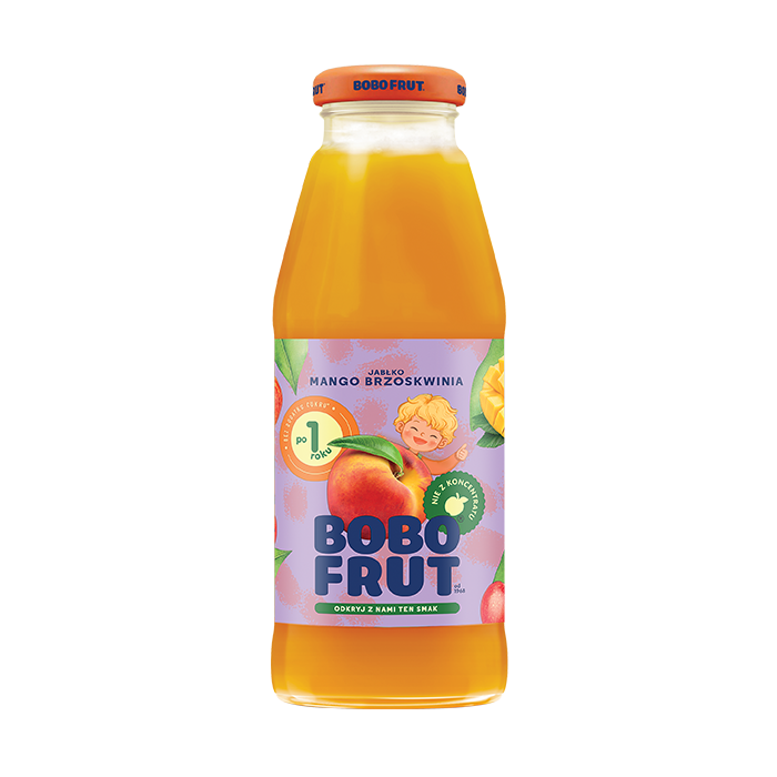 Nektar owocowy jabłko-mango-brzoskwinia