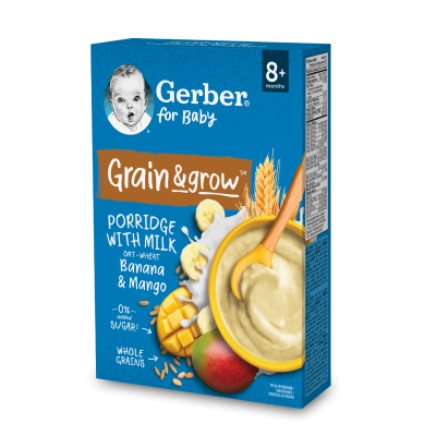 Kaszka owsiano-pszenna mleczna Banan Mango