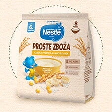 Nestlé proste zboża kaszka ryżowo-kukurydziana o smaku bananowym