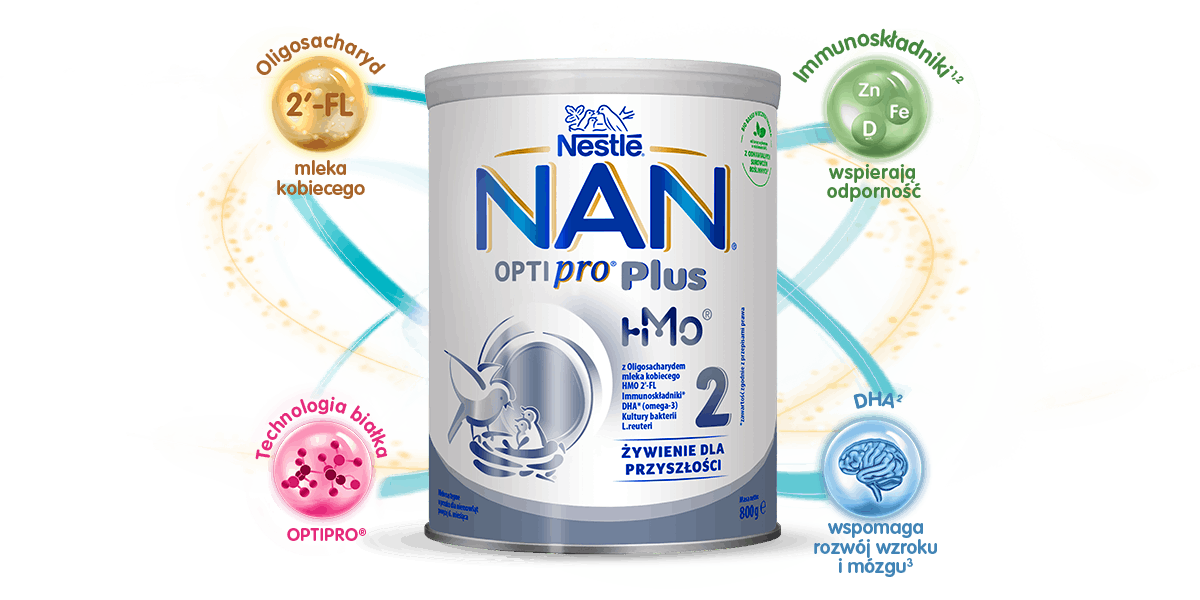 NAN OPTIPRO Plus 2 HMO - benefity