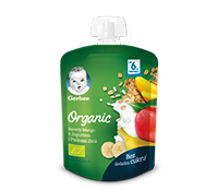 Banany Mango z jogurtem i Płatkami zbóż gramatura