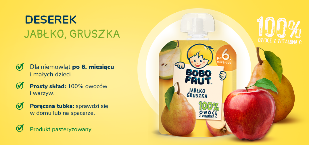 DESEREK Jabłko Gruszka