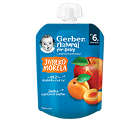 Gerber Deserek Jabłko morela gramatura