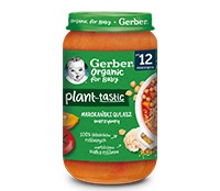 Gerber Organic Plant-tastic Marokański gulasz warzywny-gramatura