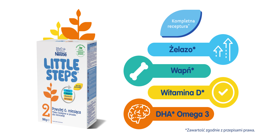 LITTLE STEPS® 2 - Benefity