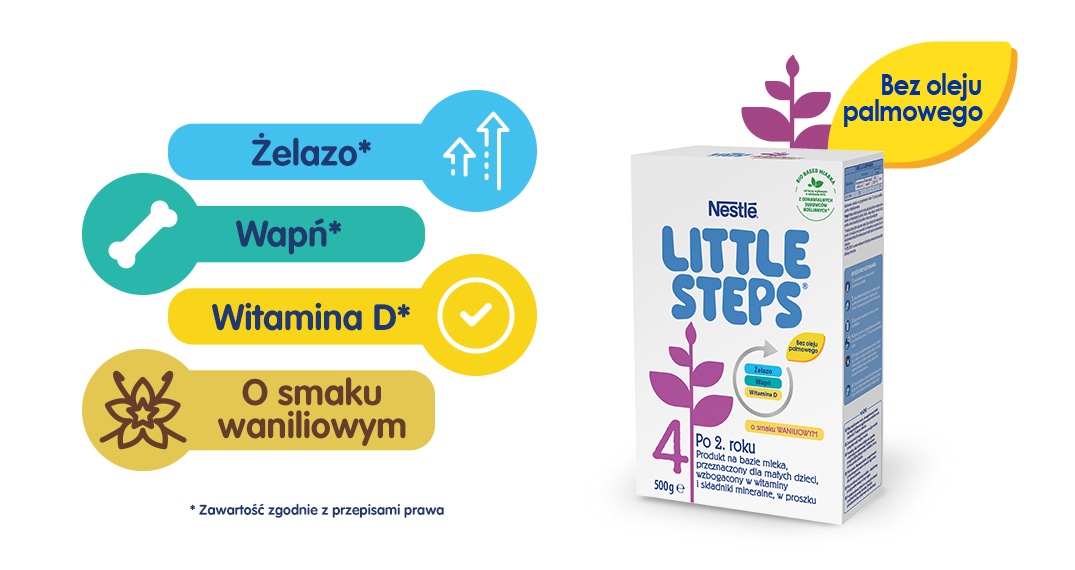 LITTLE STEPS® 4 - Benefity