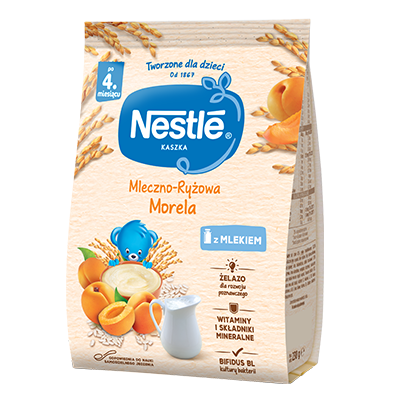 Nestlé Kaszka mleczno-ryżowa Morela