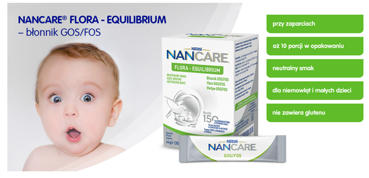 Suplement diety NANCARE® FLORA-EQUILIBRIUM
