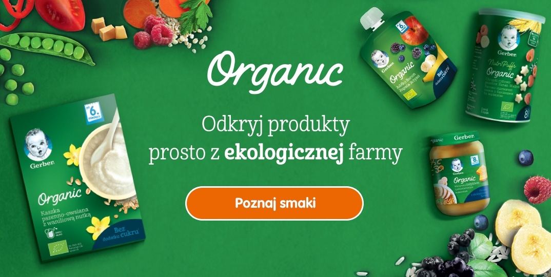 Poznaj inne produkty Gerber Organic 