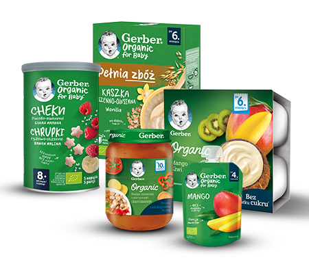 Produkty Gerber Organic