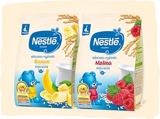 nestle banan & malina