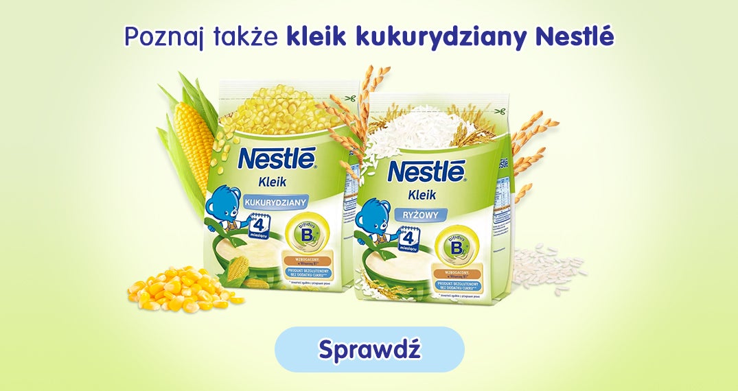 banner nestle kleik ryżowy