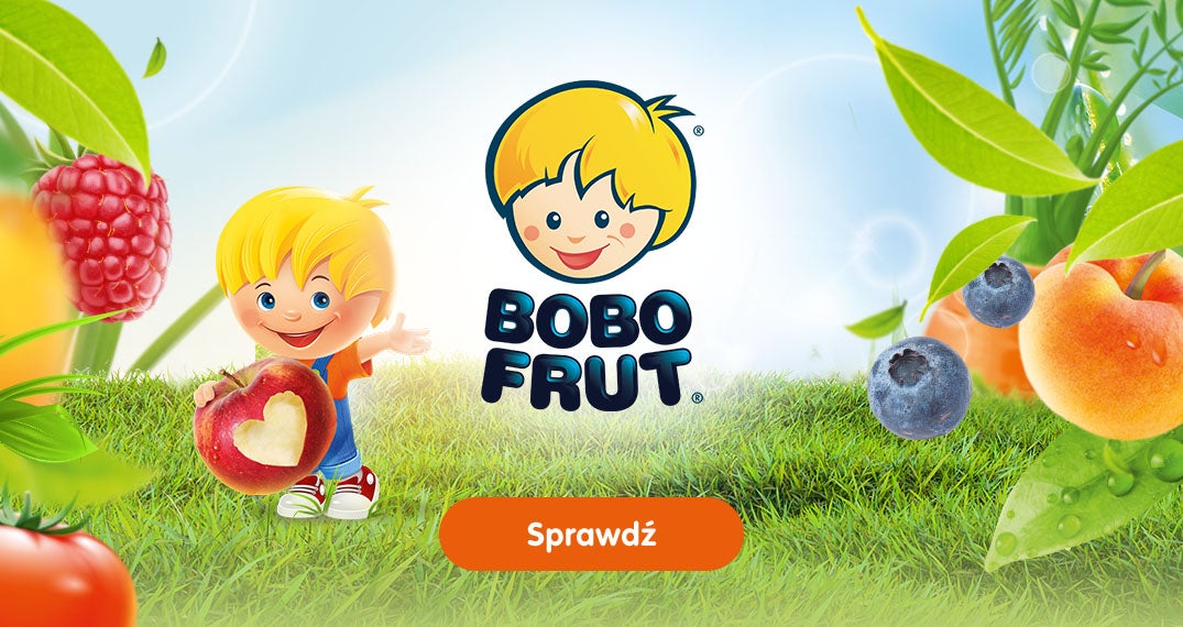banner bobfrut jablko banan marchewka