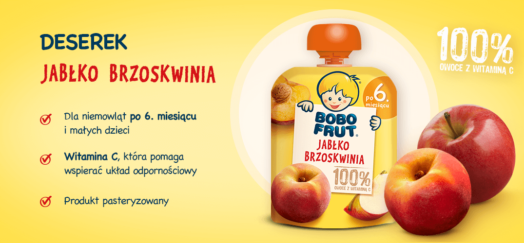 banner deserek jabłko brzoskwinia
