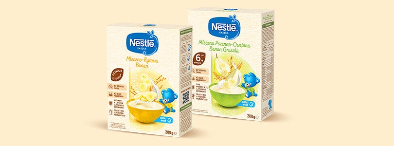 Testowanie kaszek Nestle bez dodatku cukru