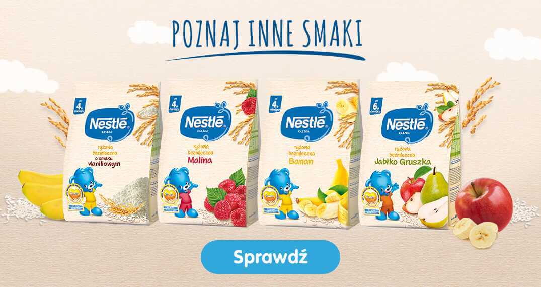 banner kaszki ryzowe bezmleczna banan