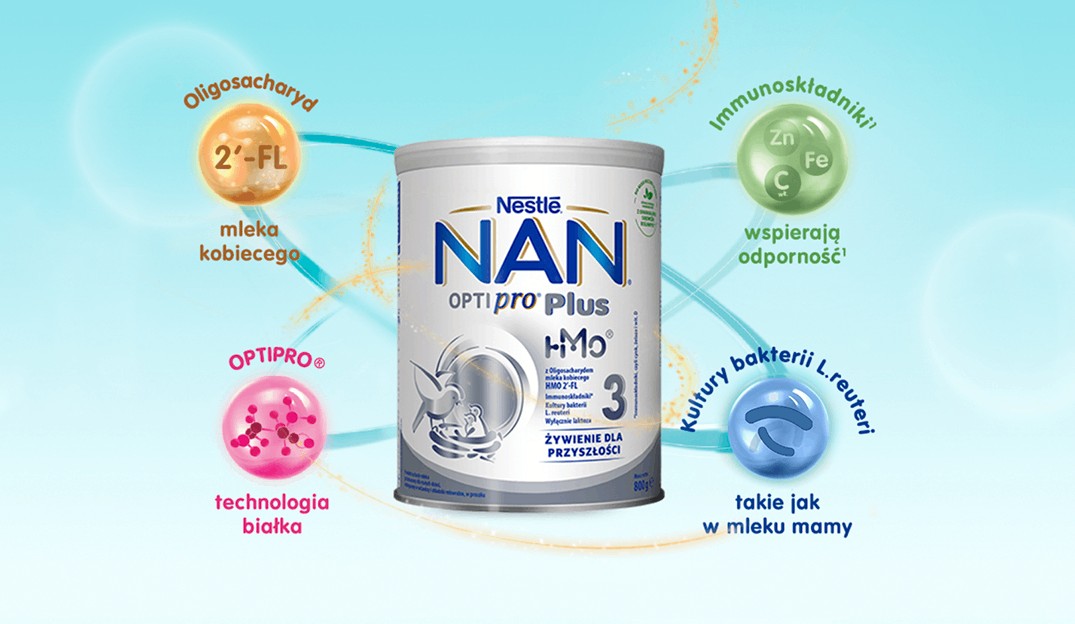 NAN OPTIPRO® Plus 3 HMO - benefity