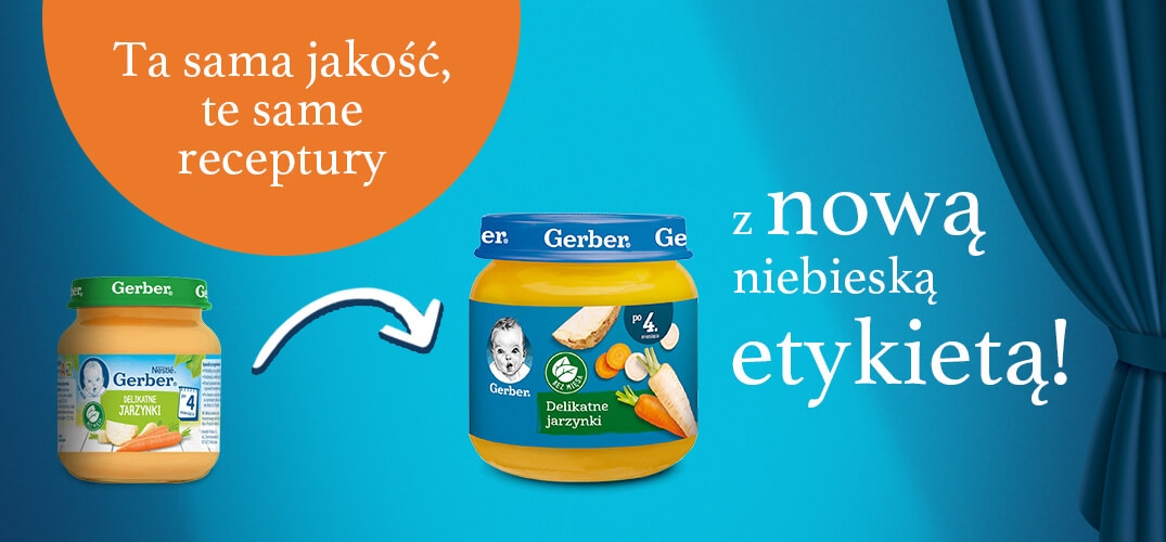 banner gerber delikatne jarzynki