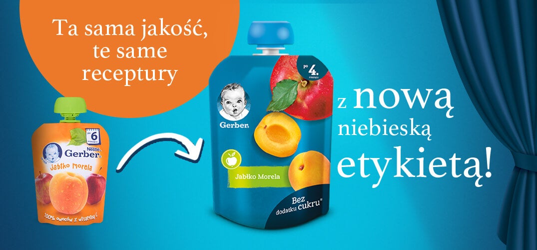 banner gerber deserek jabko morela