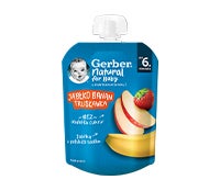 Gerber deserek w tubce jabłko banan truskawka gramatura