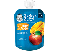 Gerber deserek w tubce jabłko mango gramatura