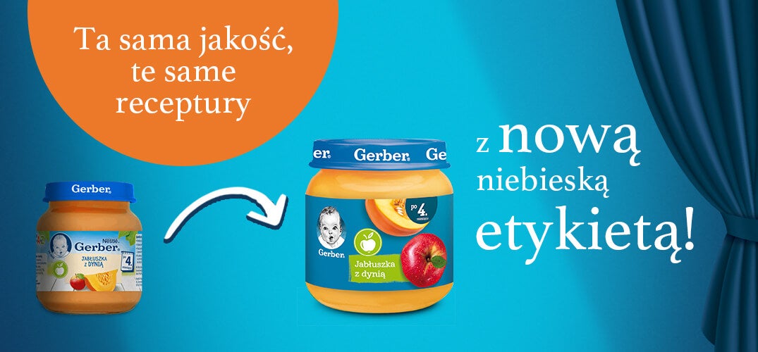 banner gerber jabluszka z dynia