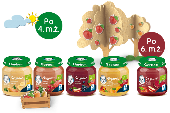 gerber products for children's from 4 to 6 months