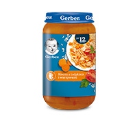 Gerber Risotto z indykiem i warzywami gramatura