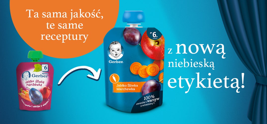 gerber deserek jablkosliwkamarchewka nowaetykieta