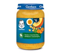 gerber dynia z marchewk masa netto