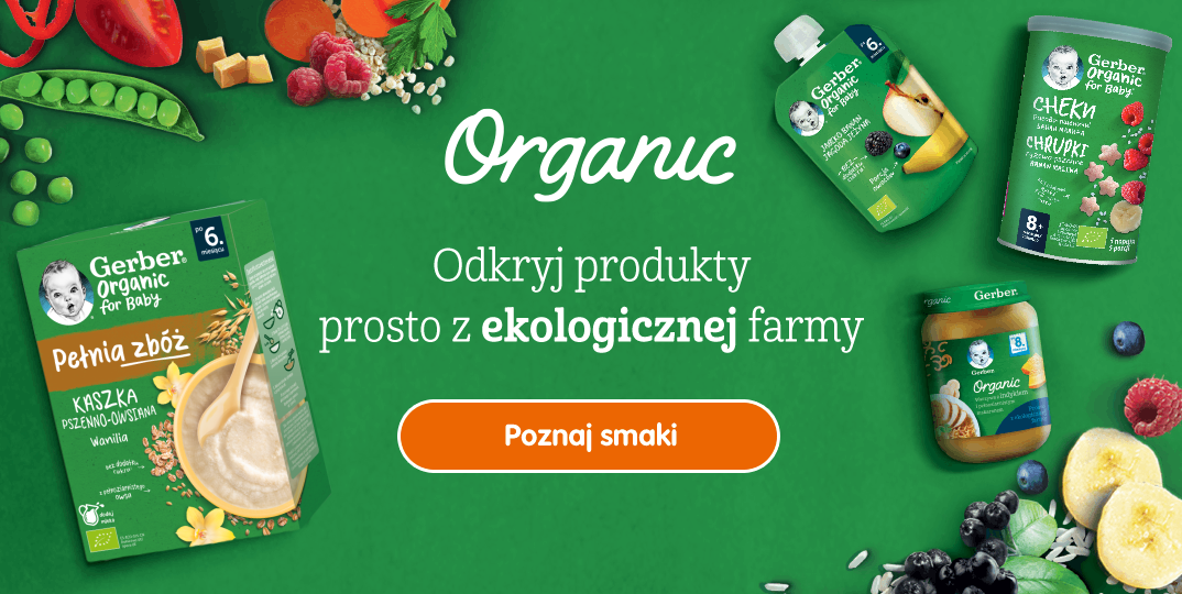 Gerber Organic odkryj inne produkty