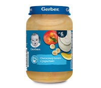 Gerber Owocowy krem z jogurtem