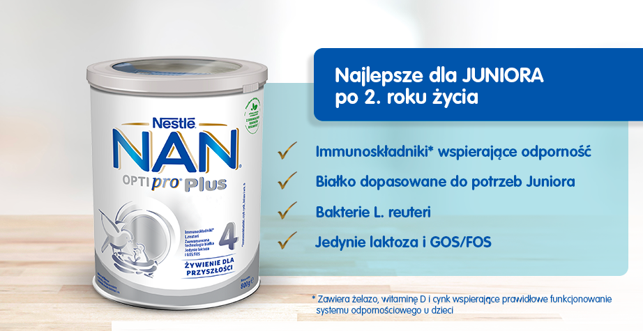 NAN Optipro Plus 4 benefity