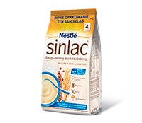 gramatura nestlé sinlac bez dodatku cukru