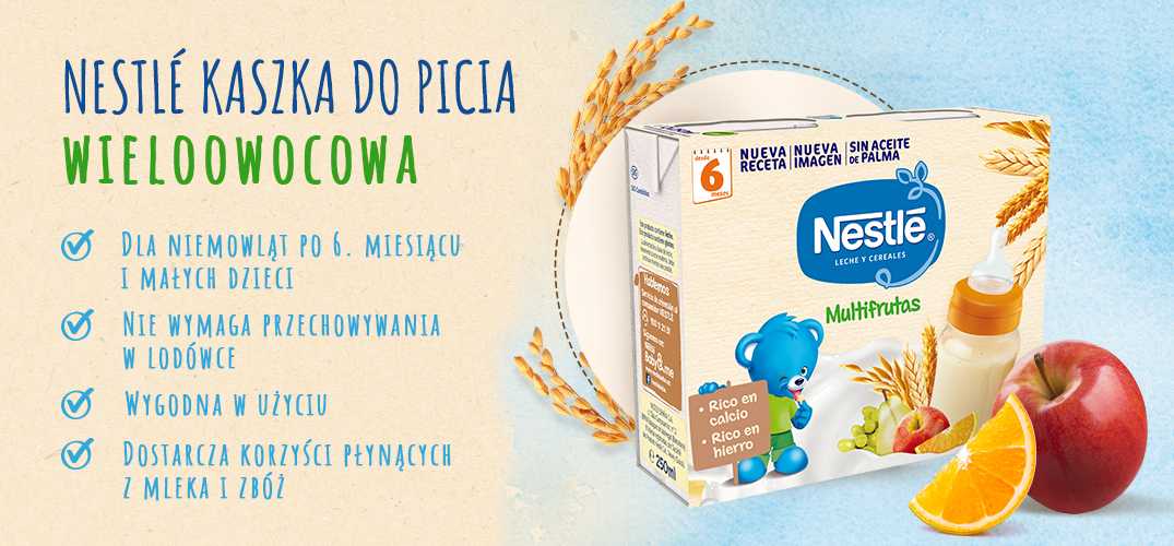 Kaszka do picia wieloowocowa
