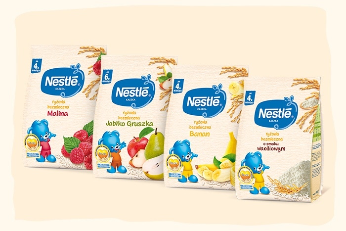 nestle porridges in a nice package