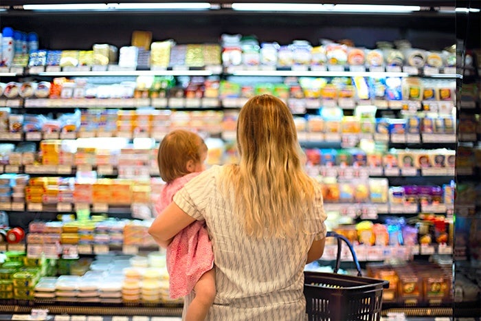 mom shopping