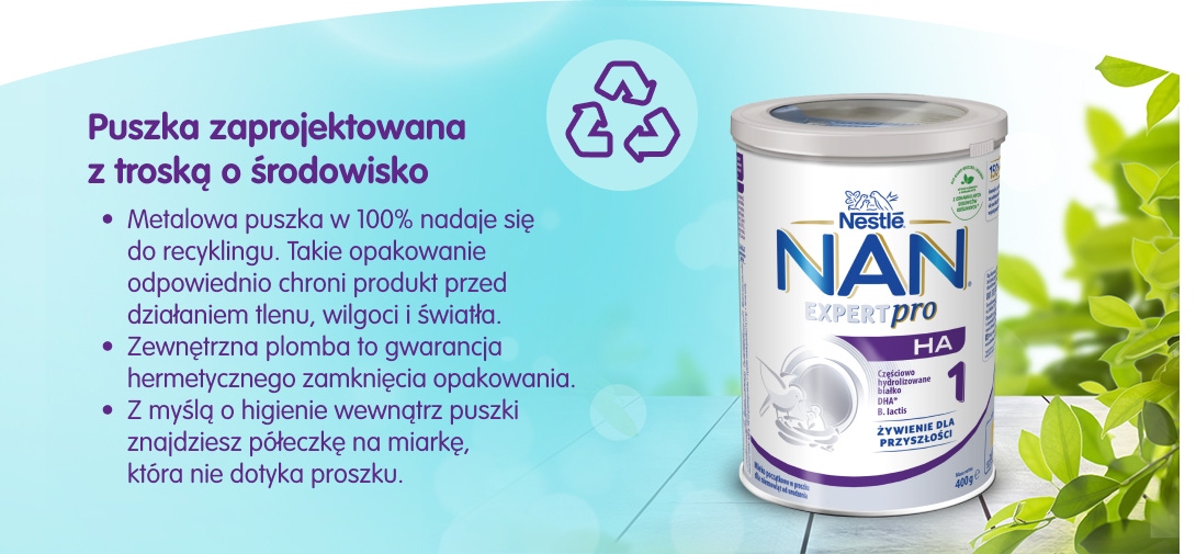 NAN EXPERTPRO HA 1 - recykling