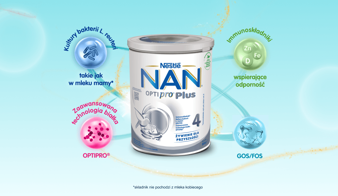 NAN OPTIPRO® Plus 4 benefity