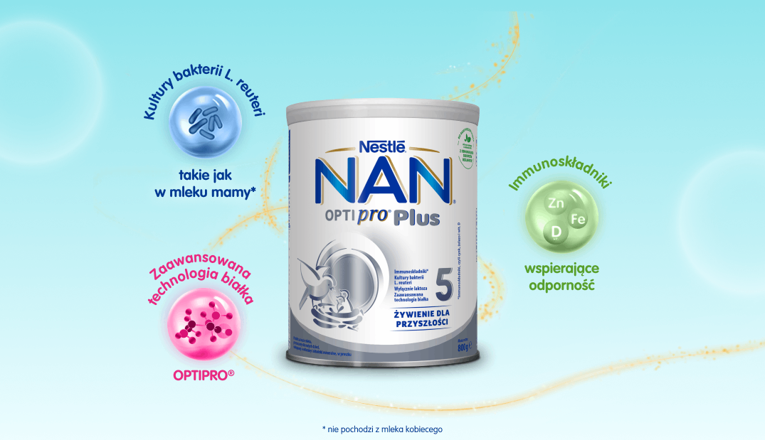 NAN OPTIPRO® Plus 5 benefity