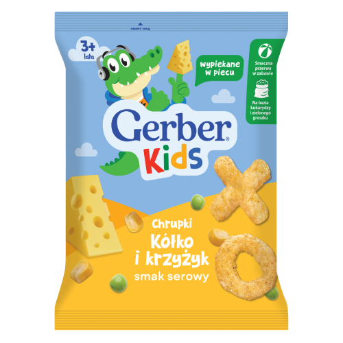 Gerber Kids chrupki serowe