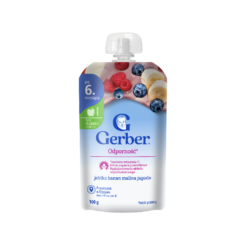 Gerber Odporność JabBanMalJag