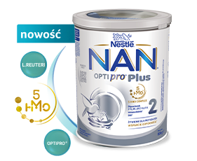 Odbierz bezpłatne próbki NAN OPTIPRO®️ Plus 2 HMO