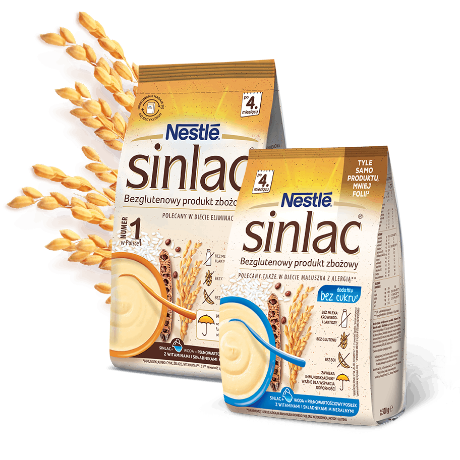 Produkty Nestle Sinlac
