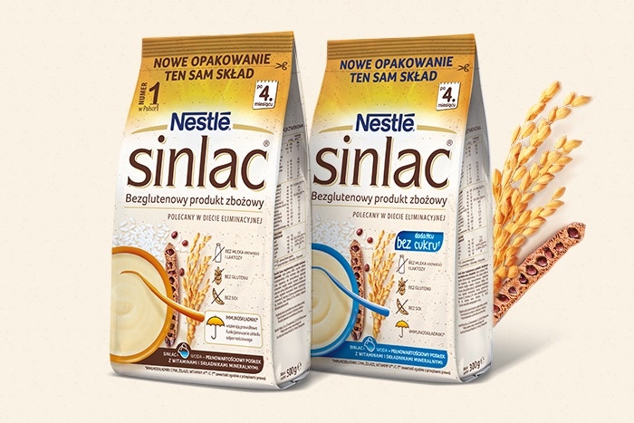 nestle sinlac products