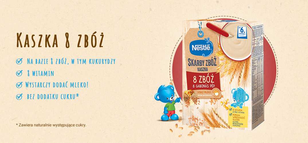 Nestlé Kaszka 8 zbóż