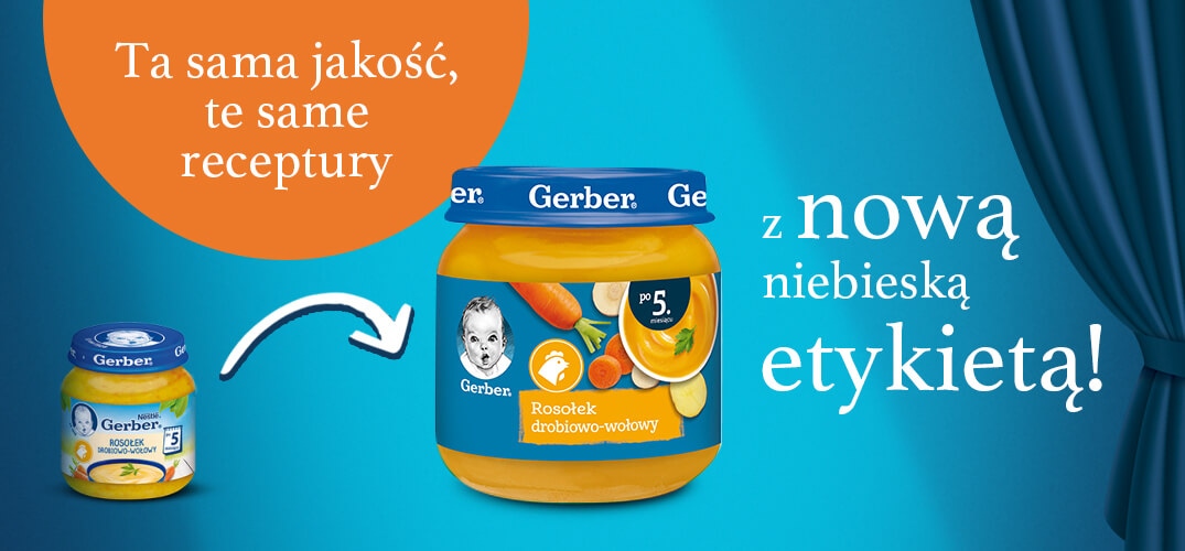 banner Gerber Domowy rosołek 