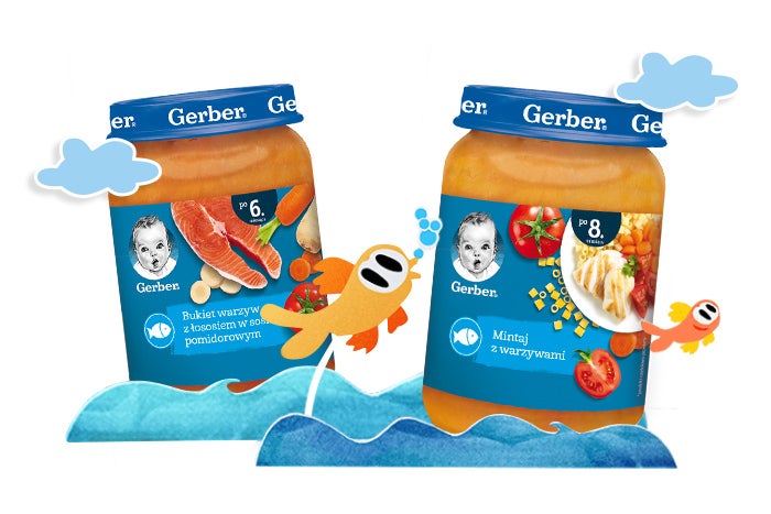 sloiczki gerber z dodatkiem ryby