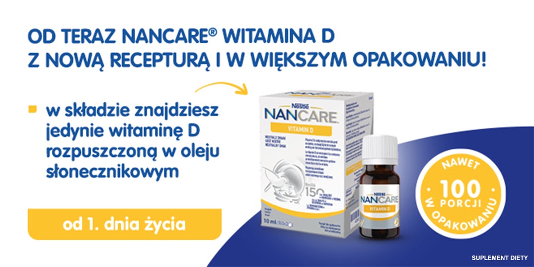 NANCARE® WITAMINA D nowa receptura